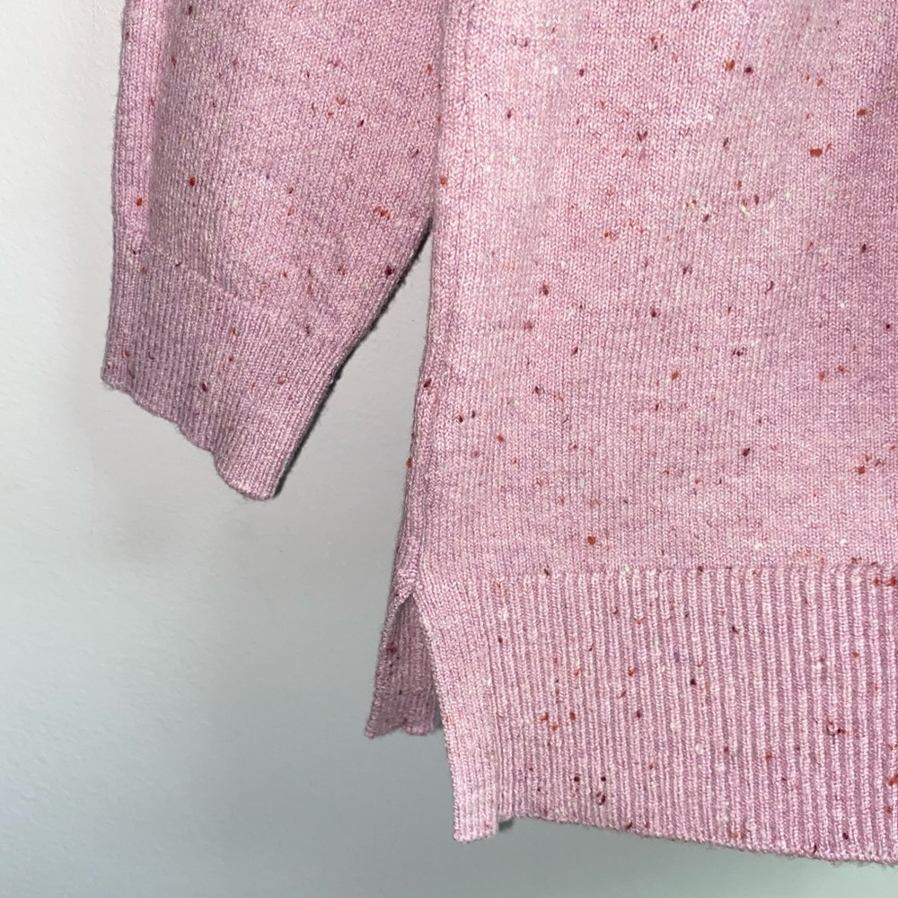 LOFT Pink Sweater, Size Large - Picture 5 of 11